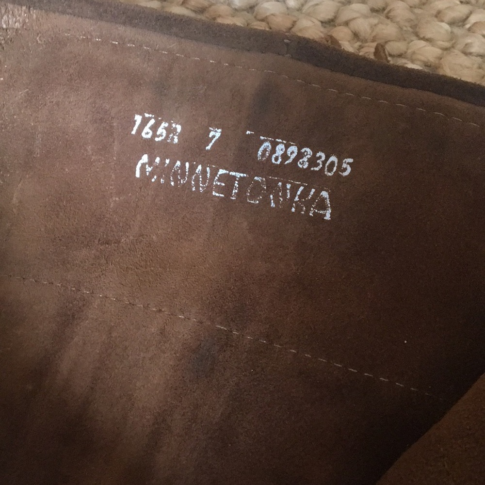 Minnetonka 5 Layer Fringe Boots - image 4